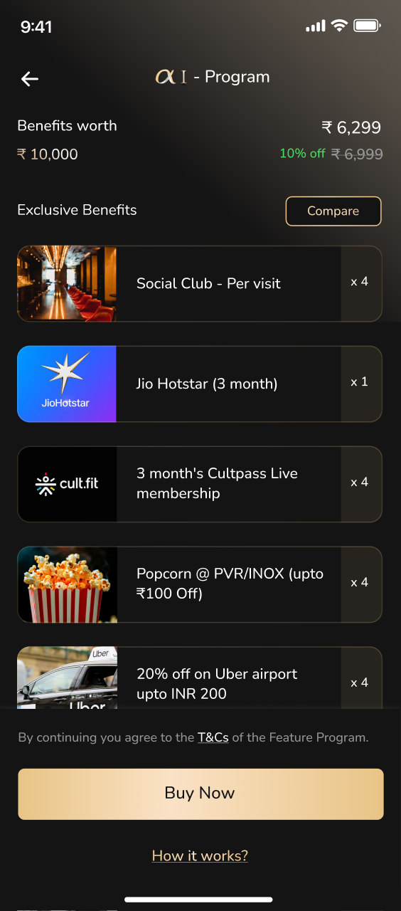 City skyline at dusk